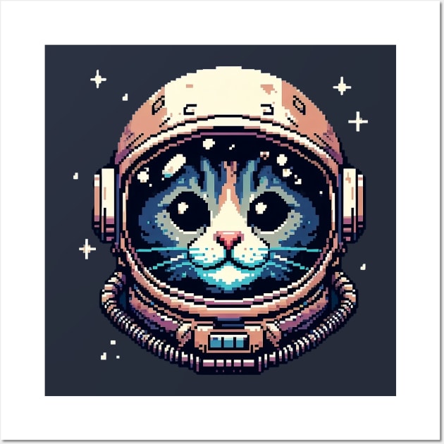 Cosmic cat Wall Art by Astroman_Joe